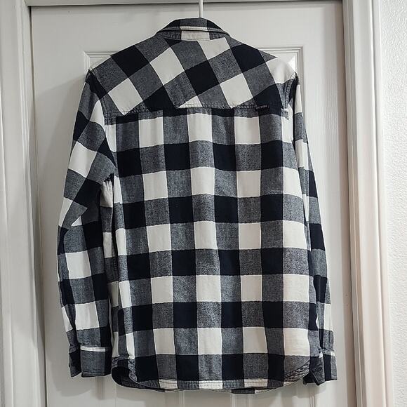 Metal Mulisha Black and White Plaid Shirt - Picture 8 of 14
